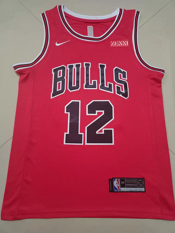 Men Chicago Bulls #12 Dosunmu Red Nike 2022 Game NBA Jersey